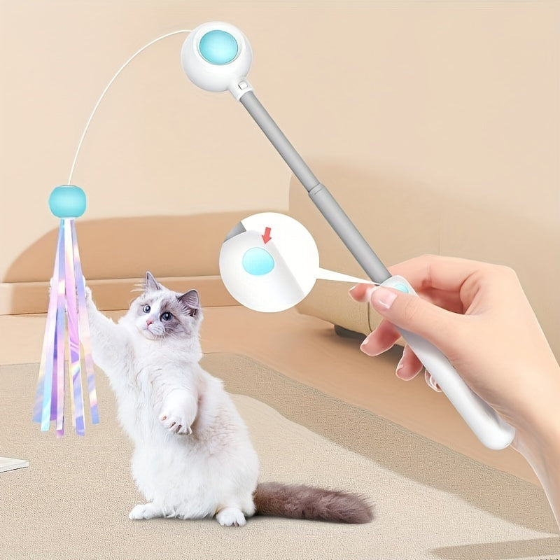 Cat Teaser Stick Fantsy Toy