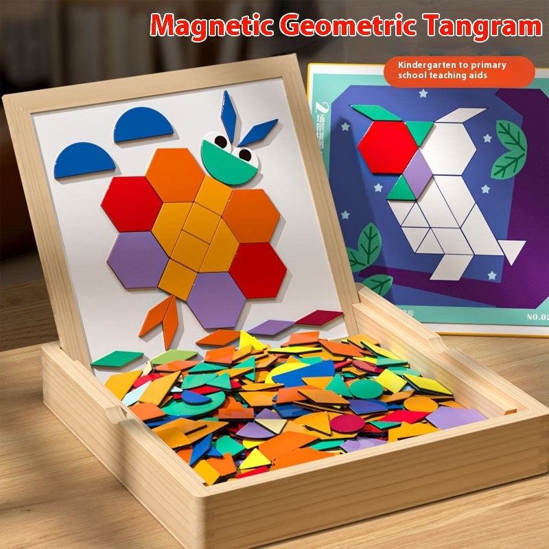 Children's Wooden Magnetic Board