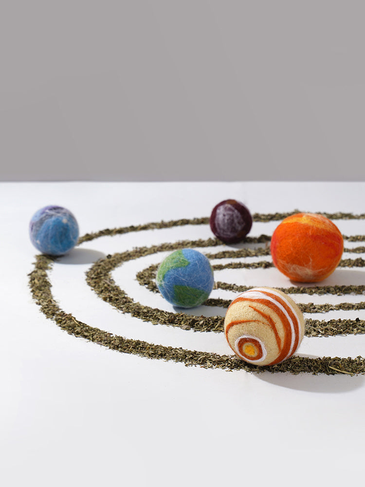 Bitten Catnip Ball Playset